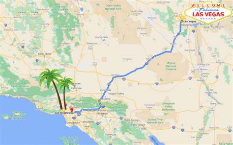 how far is la from lv|best la to vegas drive.